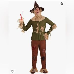 Mens 3x scarecrow costume NEW without tags. Never worn.